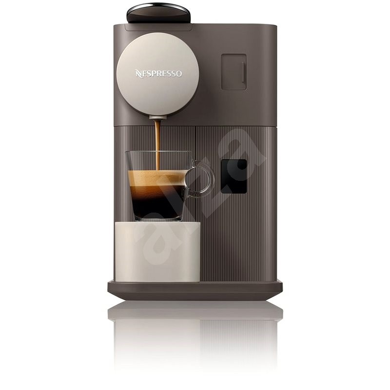 NESPRESSO De'Longhi EN 500BW Lat One - Capsule Coffee Machine