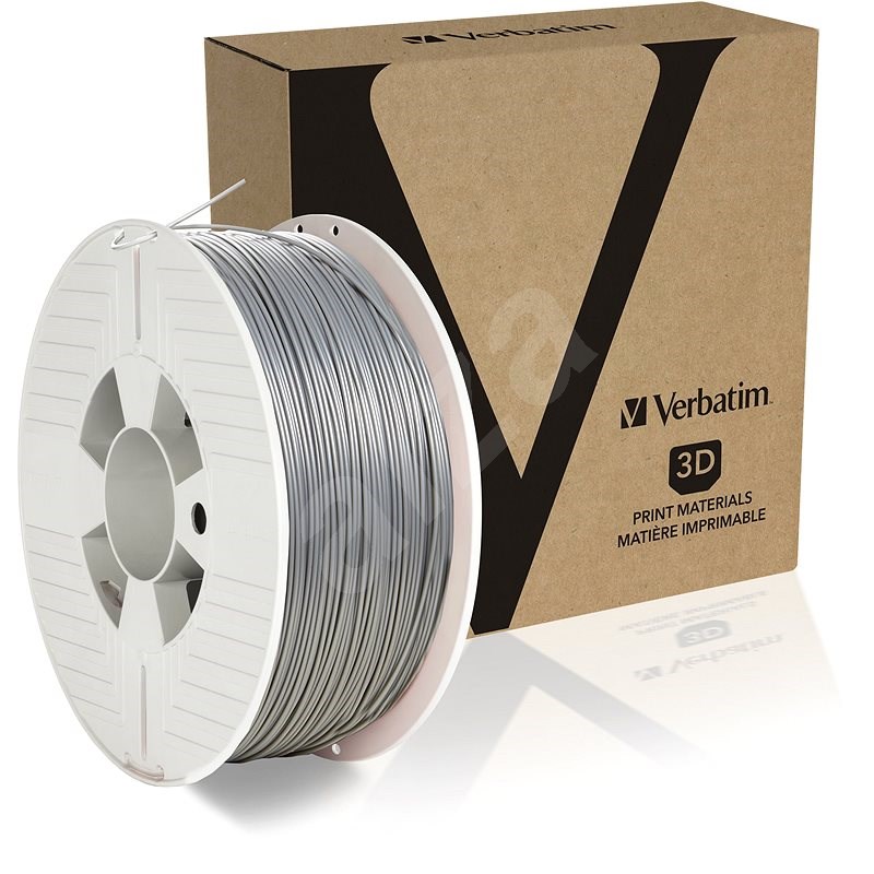 Verbatim PLA 1.75mm 1kg stříbrná - Filament