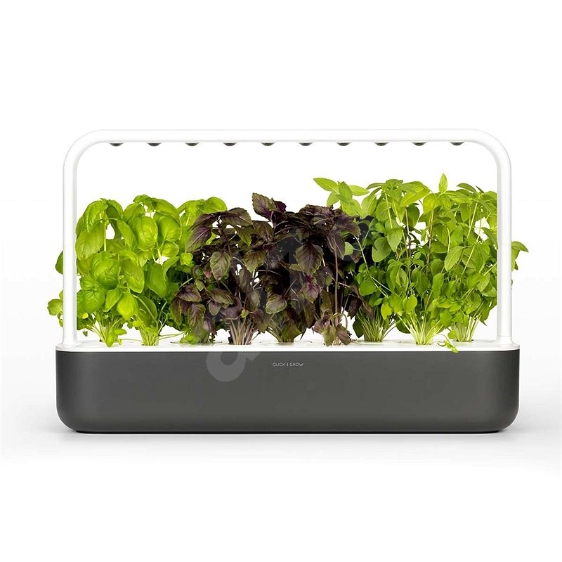 Click and Grow Smart Garden 9 šedý - Chytrý květináč
