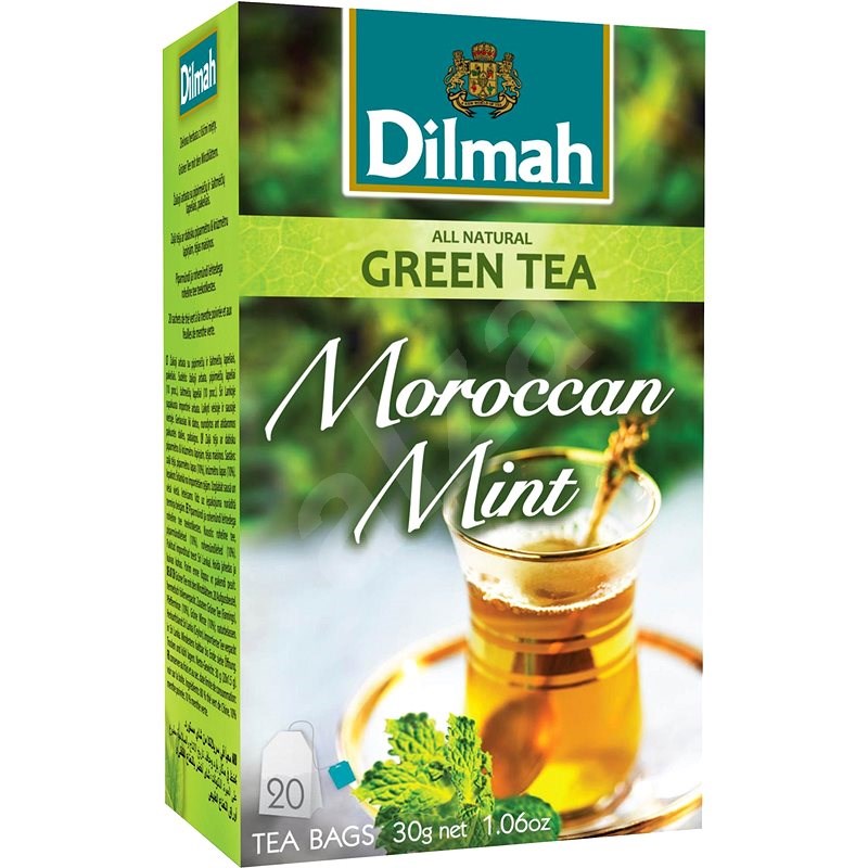 Dilmah Čaj zelený Marocká máta 20x1,5g - Čaj