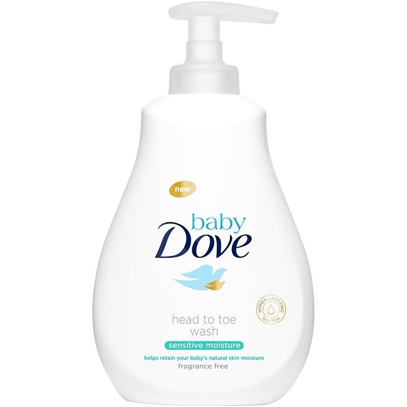 BABY DOVE Sensitive Moisture 200 ml - Dětský sprchový gel