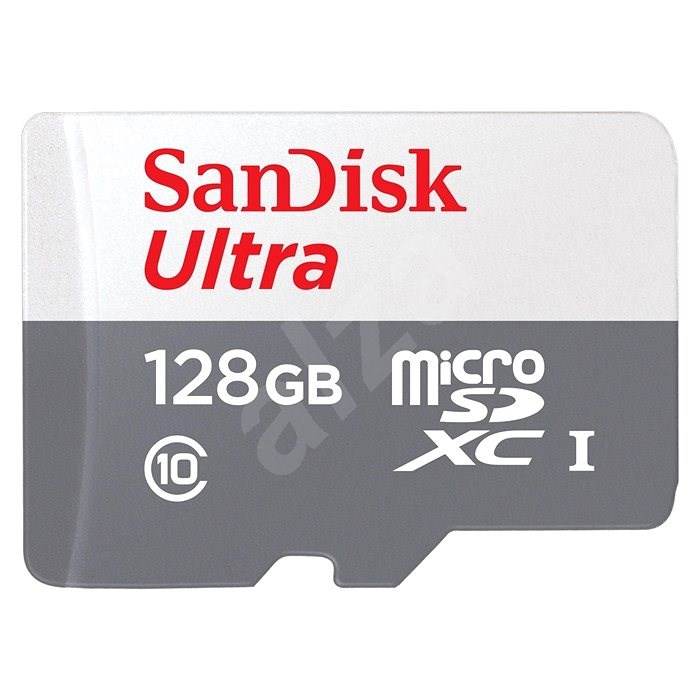 SanDisk MicroSDXC 128GB Ultra Lite + SD adaptér - Paměťová karta