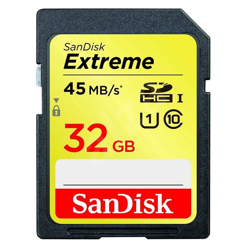 SanDisk SDHC 32GB Extreme Class 10 HD Video - Paměťová karta