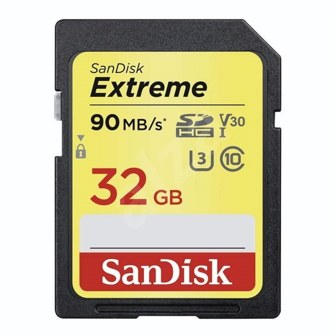 SanDisk SDHC 32GB Extreme - Paměťová karta