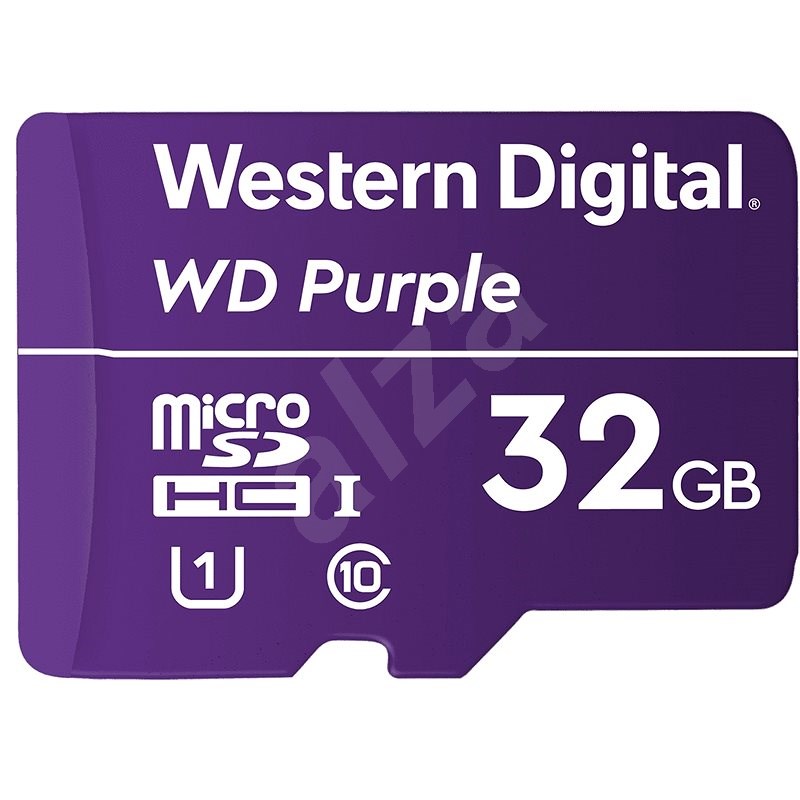 WD SDHC 32GB Purple QD101 - Paměťová karta