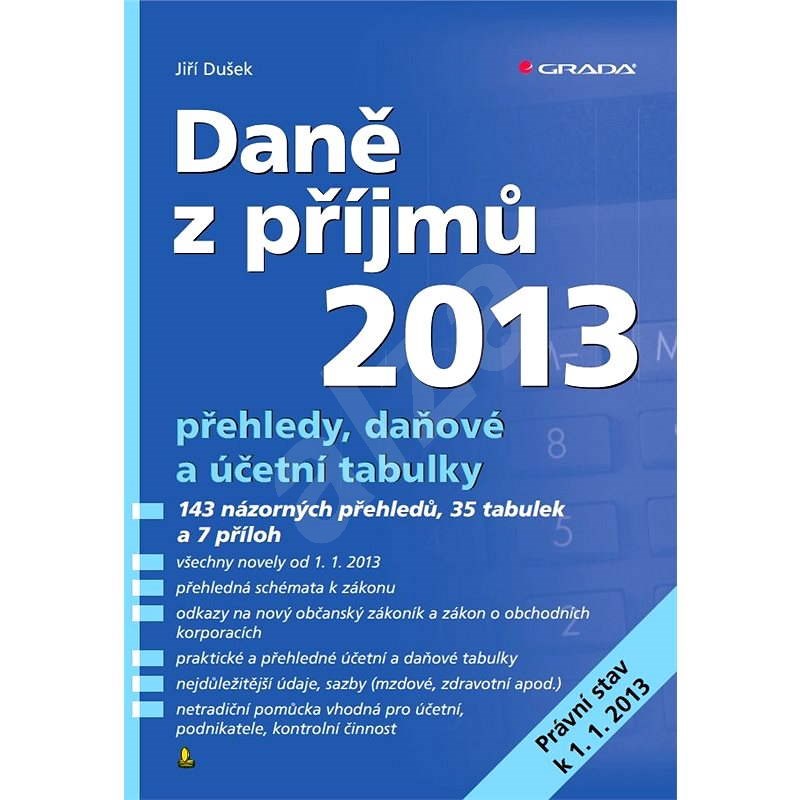 Daně z příjmů 2013 - Jiří Dušek