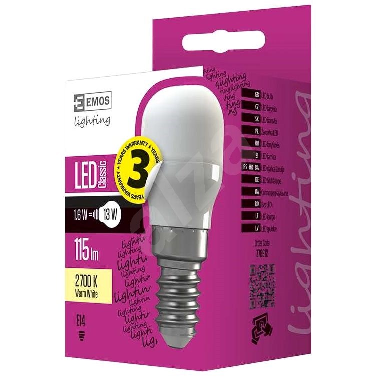 emos zarovka do lednic 230v 1 6w e14 led zarovka alza cz