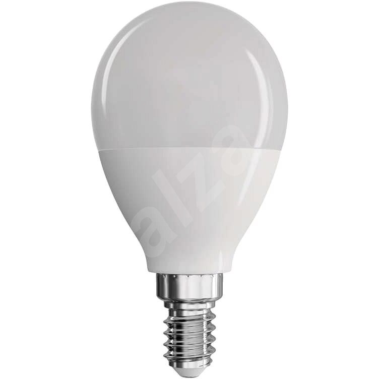 EMOS LED žárovka Classic Mini Globe 7,3W E14 studená bílá - LED žárovka