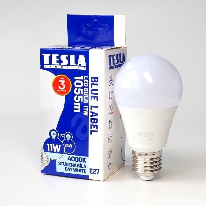Tesla LED žárovka BULB A60 E27 11W - LED žárovka