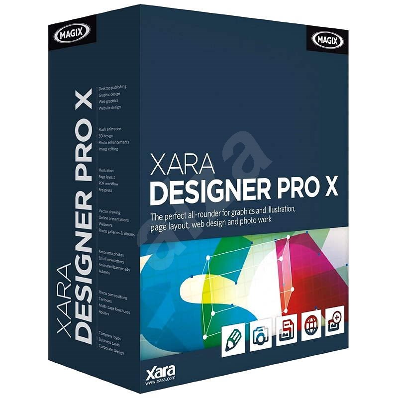 Xara Designer Pro X 9 (elektronická licence) - Grafický software