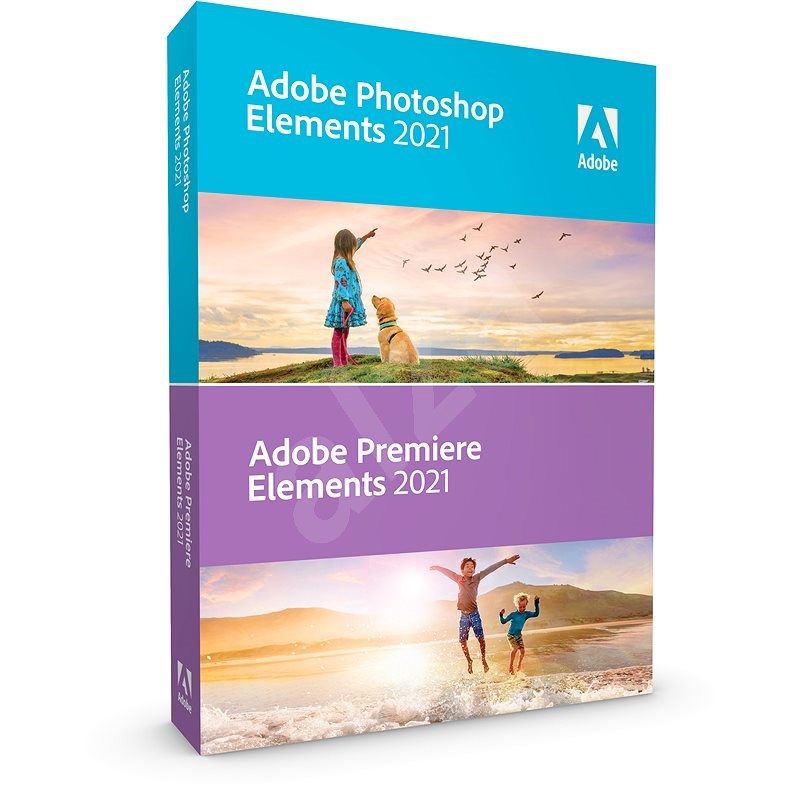 Adobe Photoshop Elements + Premiere Elements 2021 WIN CZ (elektronická licence) - Grafický software