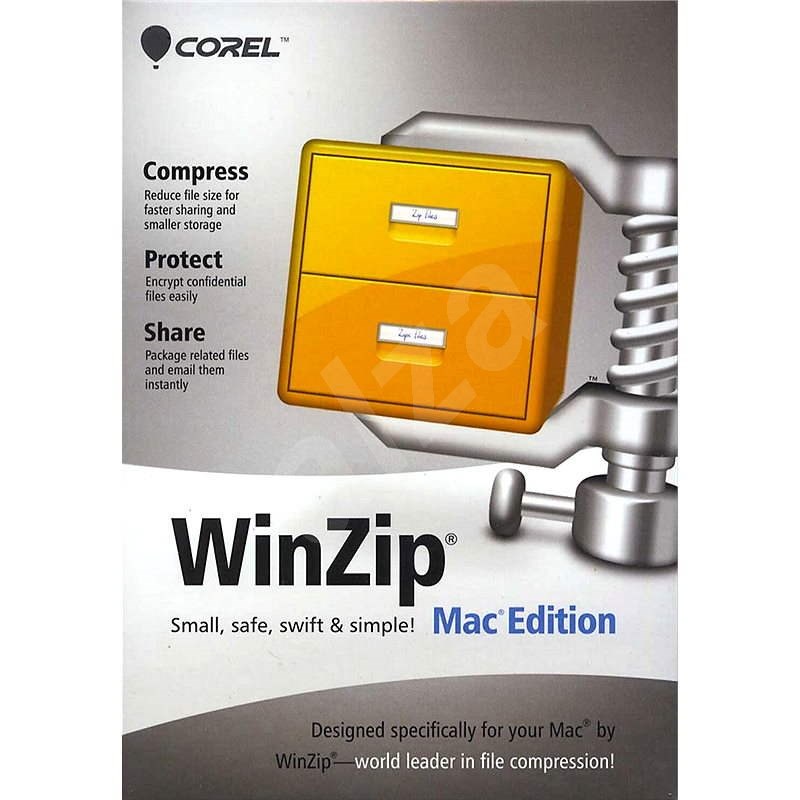 WinZip Mac Edition 4 License EN (elektronická licence) - Zálohovací software