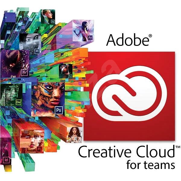 Adobe Creative Cloud All Apps, Win/Mac, EN, 12 měsíců, obnova (elektronická licence) - Grafický software