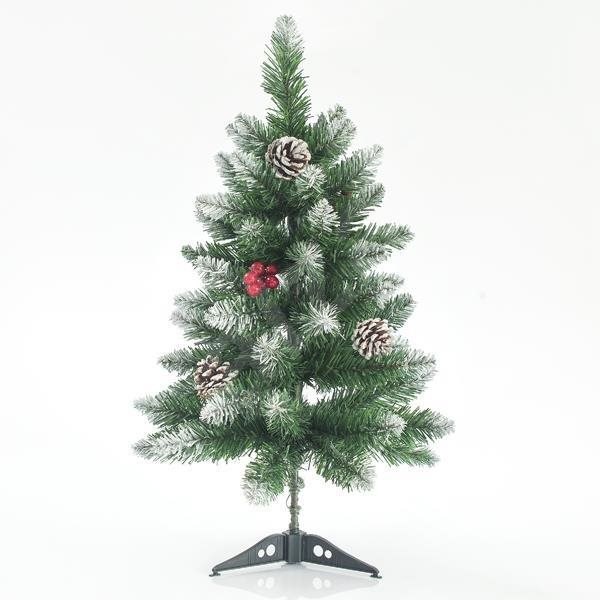 eurolamp vanocni strom zasnezena jedle 60 cm berry vanocni stromek alza cz