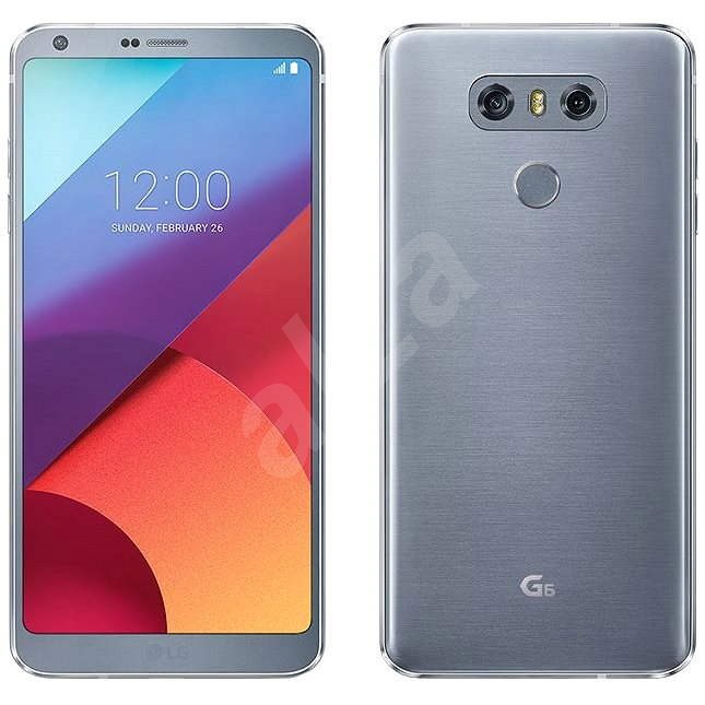 LG G6 Platinum - Mobilní telefon