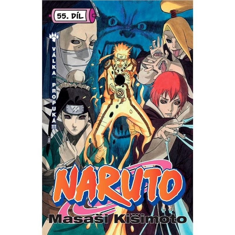 Naruto 55 Válka propuká - Masaši Kišimoto