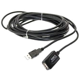 PremiumCord USB 2.0 repeater 5m prodlužovací - Datový kabel
