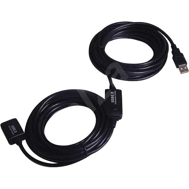 PremiumCord USB 2.0 repeater 25m prodlužovací - Datový kabel