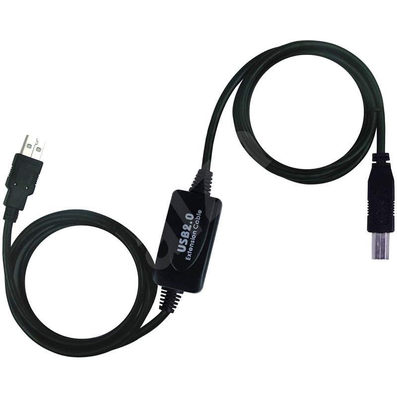 PremiumCord USB 2.0 repeater 10m propojovací - Datový kabel