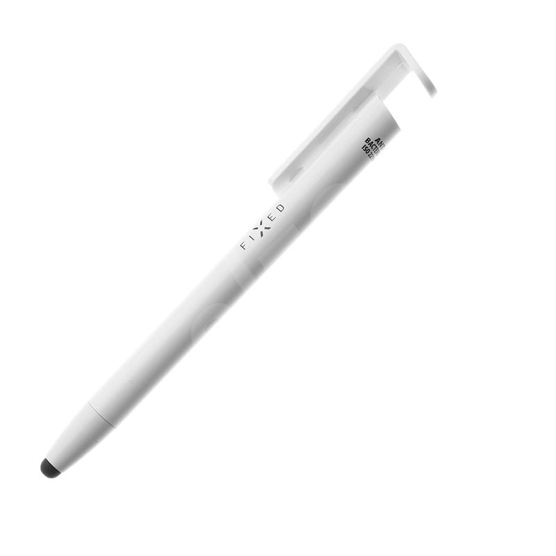 FIXED Pen 3v1 s funkcí stojánku bílá - Dotykové pero