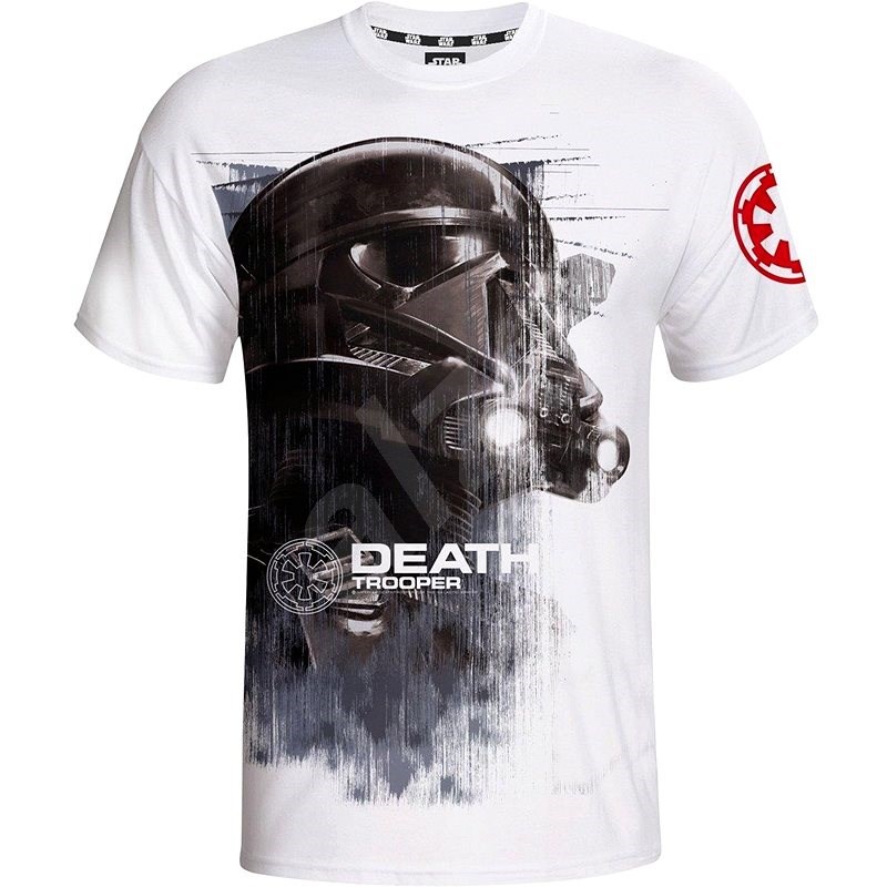 STAR WARS Death Trooper - bílé tričko M - Tričko