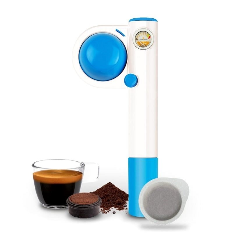 Handpresso Pump Pop Blue - Cestovní kávovar
