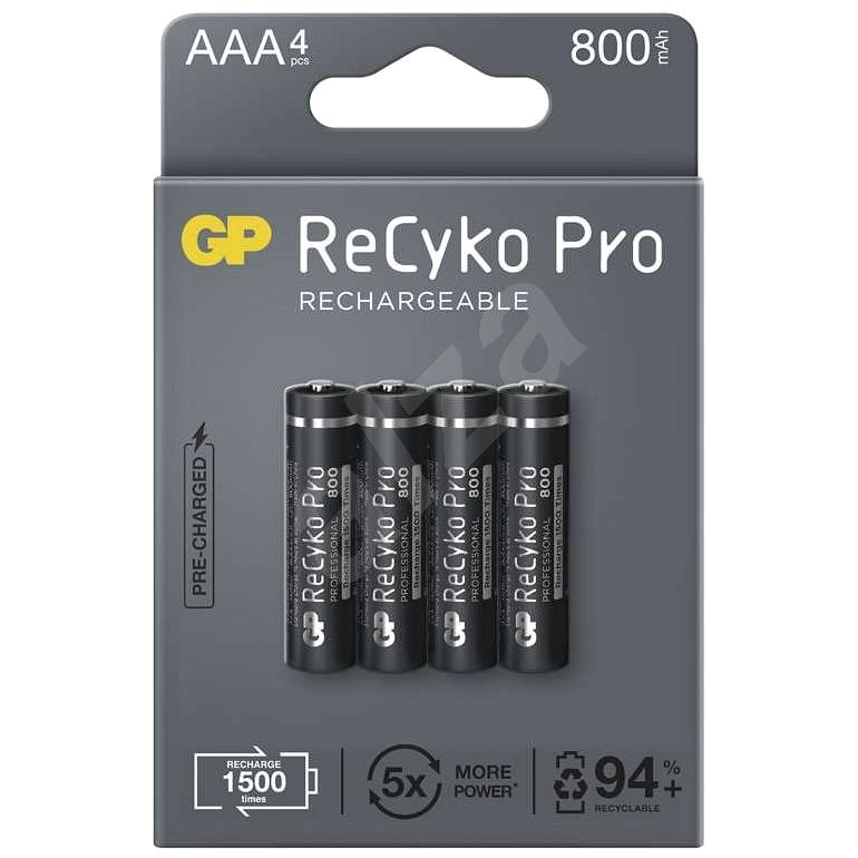 GP ReCyko Pro Professional AAA (HR03), 4 ks - Nabíjecí baterie