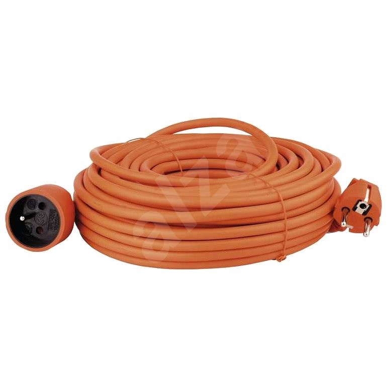 Emos Prodlužovací kabel 25m, oranžový - Prodlužovací kabel
