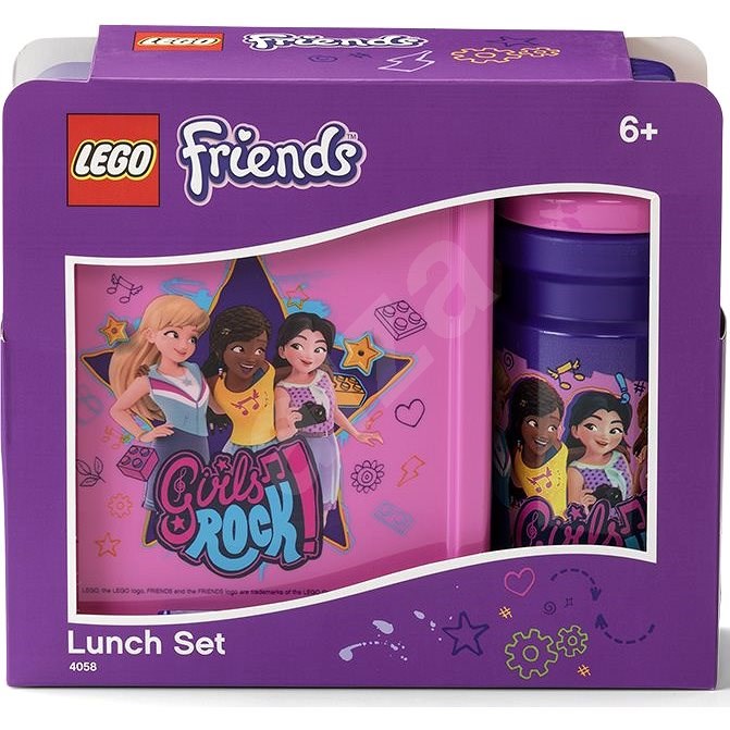 LEGO Friends Girls Rock svačinový set - Svačinový box