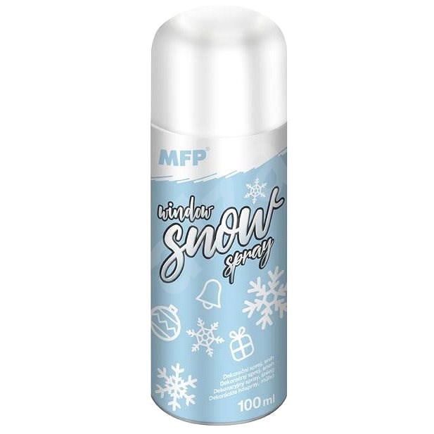 Spray sníh na okna dekorační 100ml - Sprej