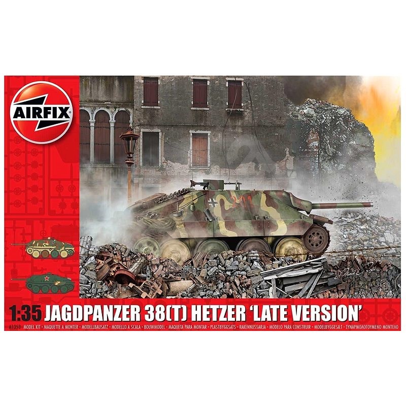 Classic Kit tank A1353 - JagdPanzer 38 tonne Hetzer "Late Version" - Model tanku