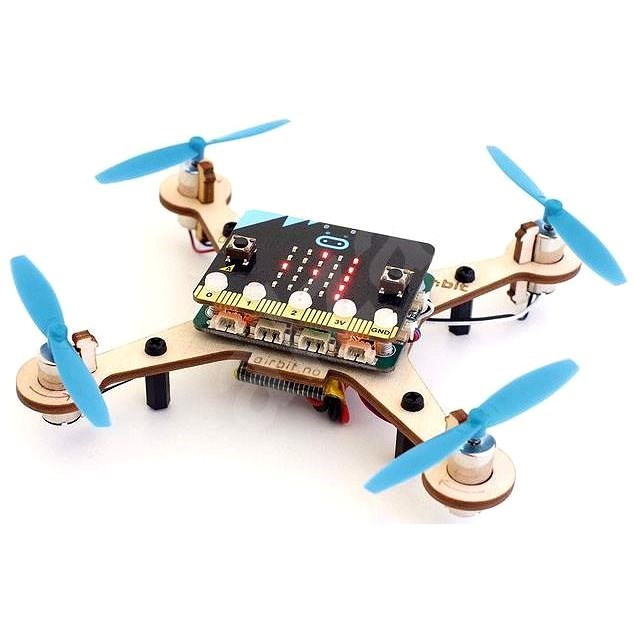 Micro:bit dron Air:bit bez micro:bit desky - Elektronická stavebnice