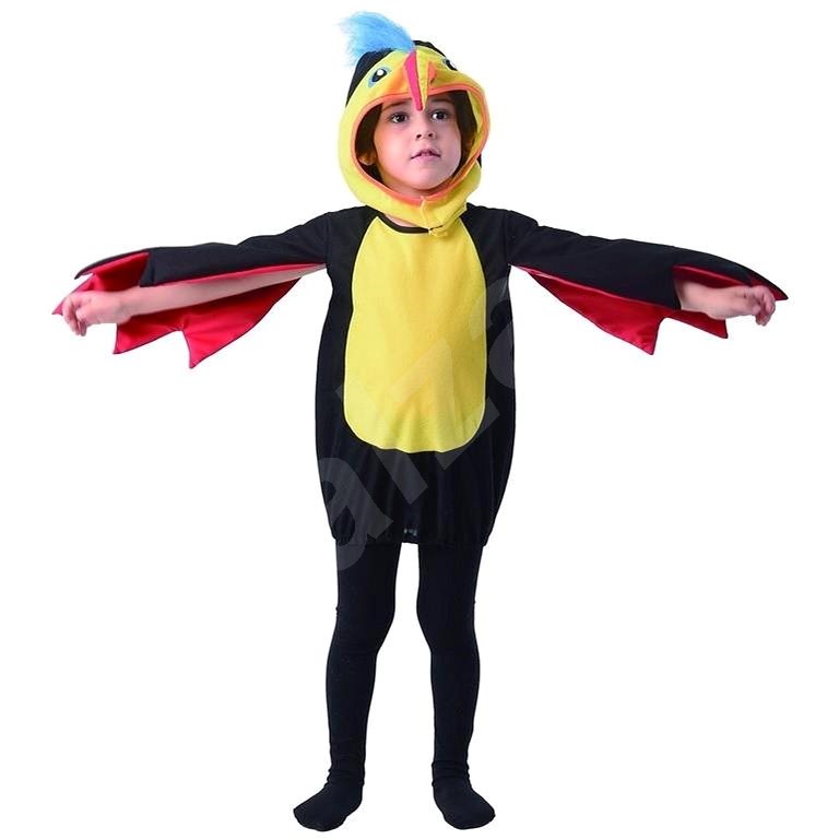 Šaty na karneval - tukan, 92 - 104 cm - Dětský kostým