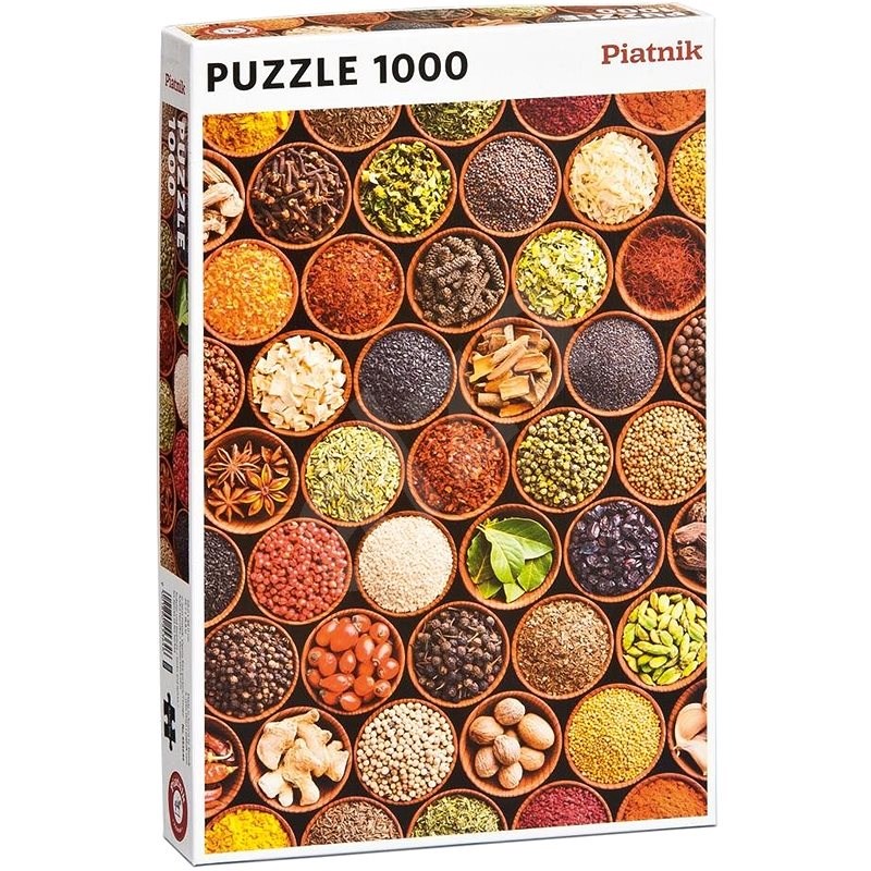1000 d. Bylinky a koření - Puzzle