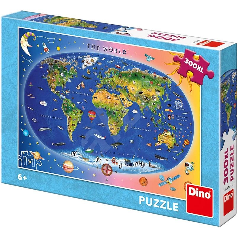 Dětská mapa   - Puzzle