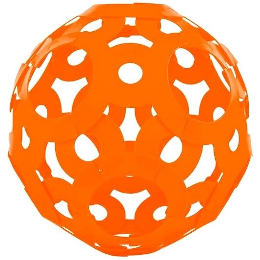 Foooty skládací míč – oranžový - Míč pro děti