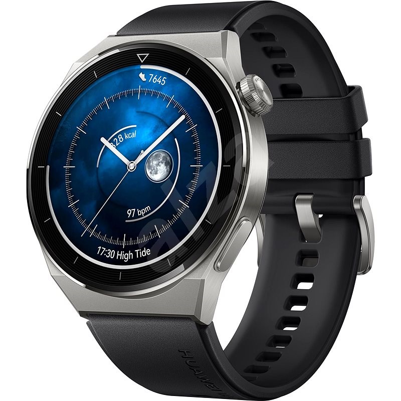 Huawei Watch GT 3 Pro 46 mm Black Strap - Chytré hodinky