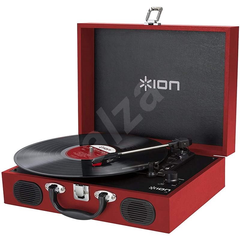ION Vinyl Transport Red - Gramofon