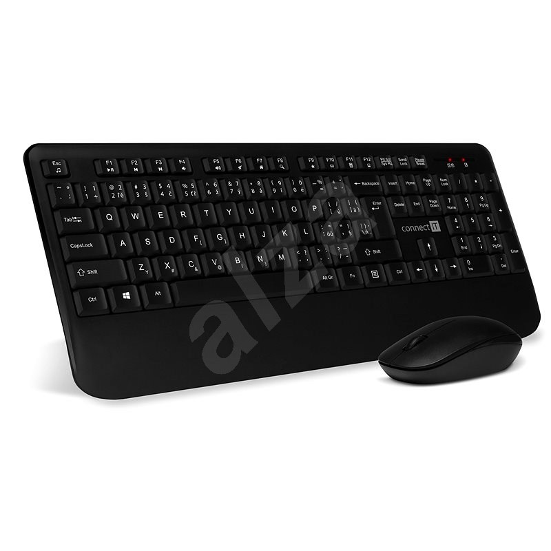 CONNECT IT CKM-7800-CS černá - CZ/SK - Set klávesnice a myši