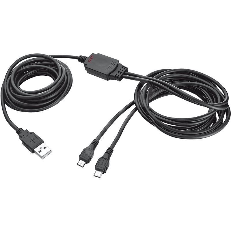 Trust GXT 222 Duo Charge & Play Cable for PS4 - Datový kabel