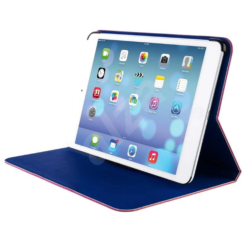 Trust Aeroo Ultrathin Folio Stand for iPad Air - růžové/modré - Pouzdro na tablet