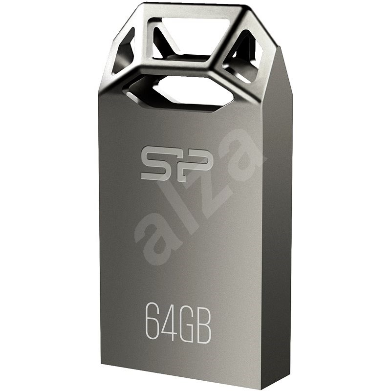 Silicon Power Jewel J50 Metallic Grey 64GB - Flash disk