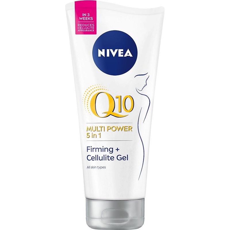 NIVEA Firming + Good-bye Cellulite Q10 Plus Gel-Creme 200 ml - Tělový gel