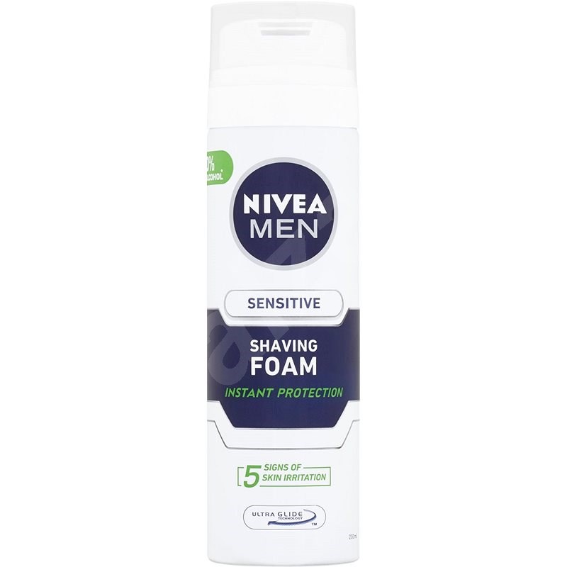 NIVEA Men Sensitive Shaving Foam 200 ml - Pěna na holení