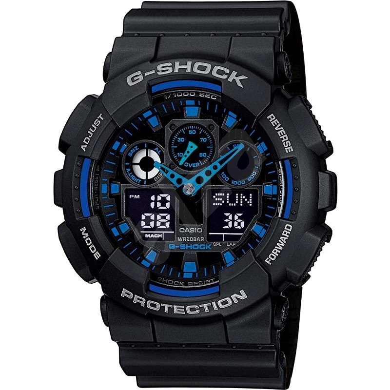 CASIO G-SHOCK GA 100-1A2 - Pánské hodinky