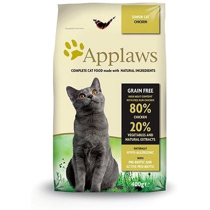 Applaws granule Cat Senior kuře 400 g - Granule pro kočky