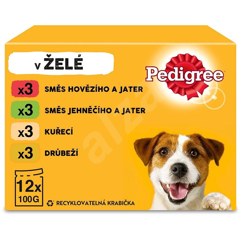 Pedigree Vital Protection kapsička masový výběr v želé pro dospělé psy 12 × 100 g - Kapsička pro psy