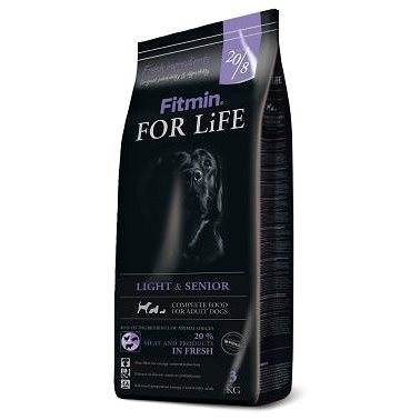 Fitmin dog For Life Light & Senior - 3 kg - Granule pro psy