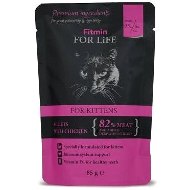 FFL cat pouch kitten chicken 85 g - Kapsička pro kočky