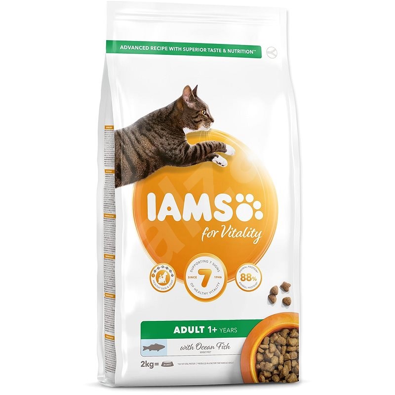 IAMS Cat Adult Ocean Fish 2 kg - Granule pro kočky